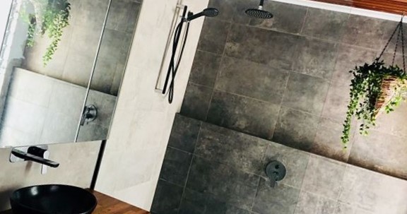 Bathroom Shower & Mirror — Unit Remodeling in Caloundra, Sunshine Coast