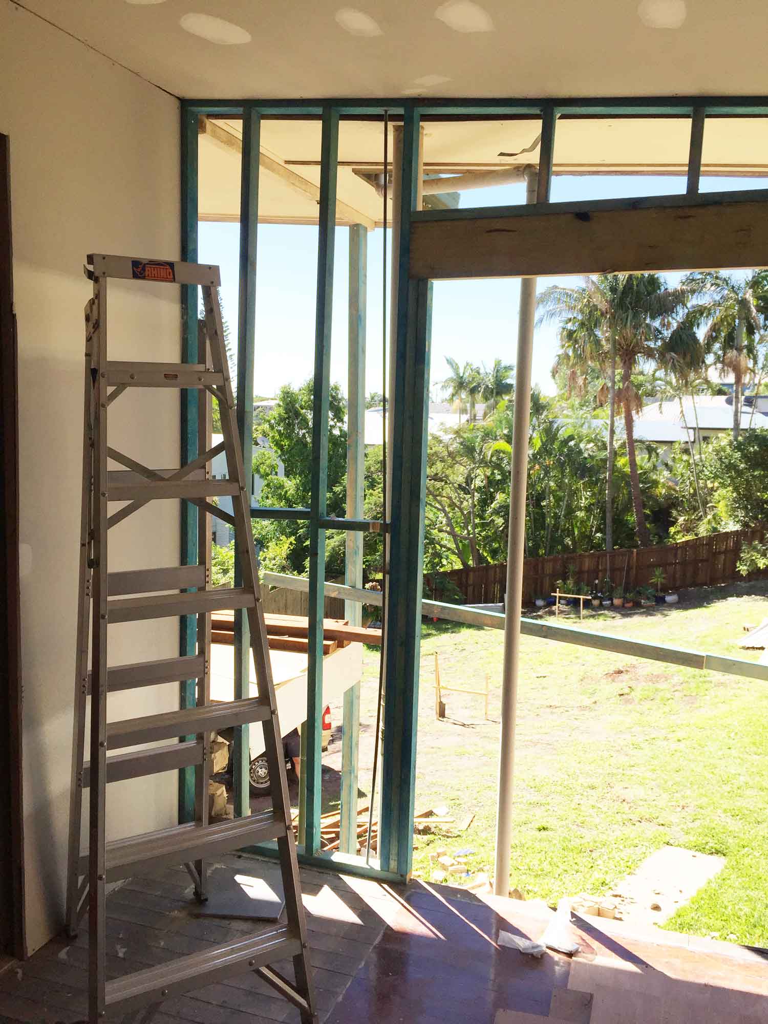 Outdoor renovation — Unit Remodeling in Caloundra, Sunshine Coast